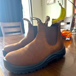 Blundstones sz 41 eu brown steel toe